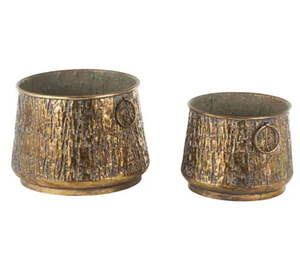 2026 Innovative Modern Round Shaped Galvanized Metal Large Decorative Iron Planter for Garden Decor at Affordably Priced - Product Image 6