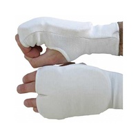 Accessoires de fitness Empire Unisex Gants d'entraînement de boxe légers en coton à taille haute 381 avec poignets élastiqués en nylon 25 mm