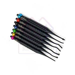 Juego de 7 elevadores luxadores PDL recubiertos de titanio en cassette, reutilizables y autoclavables de MEDICAB INSTRUMENTS - Product Image 2