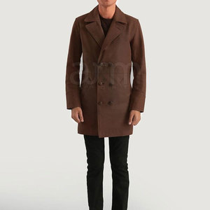 Abrigo de Cuero de Diseño Único Hecho en Pakistán, el Más Vendido, Duradero y Transpirable, Abrigo de Cuero para Hombre en Venta en Línea - Product Image 4