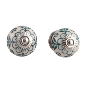 กลุ่มเซรามิกที่ทันสมัยลูกบิดสีเขียวบ้านไร่ดึงใบตู้ห้องน้ำดึง3.81เซนติเมตร CK-430การออกแบบใหม่ - Product Image 3