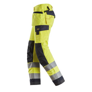 กางเกงทำงานนิรภัยสะท้อนแสงสำหรับผู้ชาย Hi-Vis ผ้าฝ้าย 100% คุณภาพสูง สำหรับงานเหมืองและจราจร ผลิตในประเทศปากีสถาน - Product Image 2