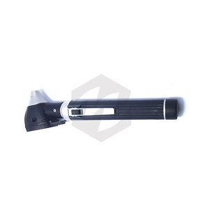 Ensemble d'examen otoscopique à fibre optique, mini format de poche, couleur noire, instrument médical ORL portable avec LED lumineuse - Product Image 4