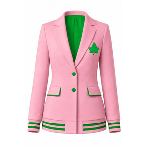 Alfa Griega Personalizada al por Mayor |   Abrigo Aka Soror Clothing Bordado y Transpirable para Universidad, Abrigo Aka de Manga Larga para Invierno - Product Image 5