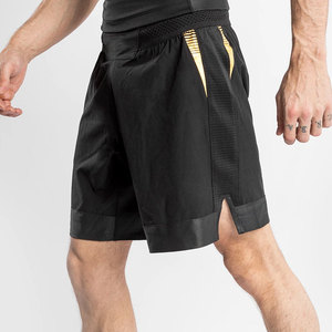Shorts de boxe MMA respirants à impression numérique de haute qualité avec logo frontal, taille élastique et design personnalisable - Product Image 2