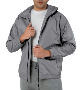Veste imperméable de haute qualité pour homme, coupe-vent respirante et légère, grande taille, en nylon brillant, idéale pour la course en plein air - Product Image 5