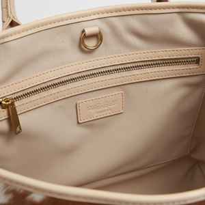 Sac fourre-tout de luxe en cuir de vachette pour femme, style western brodé, couleur unie, avec fermeture éclair, grand sac à bandoulière pour le shopping - Product Image 4