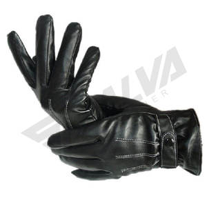 Sample Support Leather <b>Gloves</b> Wholesale <b>Dress</b> Winter Warm Fashion Fur Leather <b>Gloves</b> Women - Product Image 2