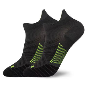 New Custom Quick-Dry Knee High Athletic <b>Socks</b> For <b>Winter</b> Sports Embroidered Logo Mesh Ventilation Polyester/Cotton Material - Product Image 4