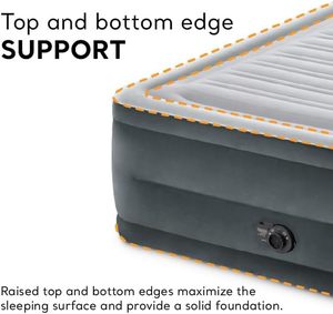 Colchón inflable INTEX Dura-Beam Deluxe Comfort Plush tamaño Queen, 22 pulgadas de altura - Product Image 6