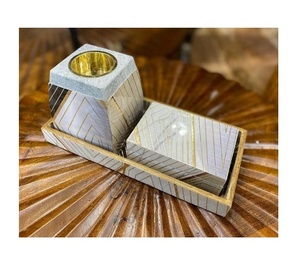 2026 último árabe islámico fregona incrustaciones Bakhoor quemador conjunto madre de perla incrustaciones Oud Bakhoor Dukhoon Bukhoor conjunto - Product Image 2