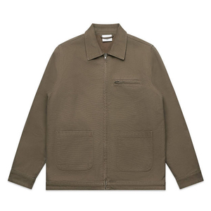 Hot Sell <b>Men's</b> Custom Heavy Duty Canvas Worker Lined Casual <b>Men</b> Working <b>Jacket</b> Heavy Cotton <b>Utility</b> Canvas Zipper <b>Jacket</b> for <b>Men</b> - Product Image 3