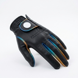 ถุงมือหนังแกะคาเบรตต้าระดับพรีเมียมสำหรับกอล์ฟ มือซ้าย ระบายอากาศได้ดี จับกระชับมือ มีช่องเว้นนิ้ว ปิดด้วยแถบตีนตุ๊กแก เหมาะสำหรับปั่นจักรยาน กิจกรรมกลางแจ้ง รับผลิตแบบ OEM ODM ราคาประหยัด - Product Image 2