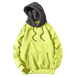 Sweat-shirts et hoodies pour hommes de qualité supérieure, hoodies personnalisés, coupe classique bicolore, cordon de serrage, coupe ample, hoodies décontractés en promotion - Product Image 3