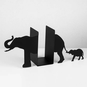 Customized Metal Bookend Low Factory Price Direct Sale Custom Manufacturer <b>Book</b> Stand or <b>Ends</b> - Product Image 3