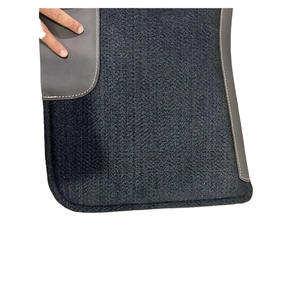 Vente en gros équestre 100% tapis de selle Western en feutre de laine mérinos avec design tissé coloré - Product Image 5