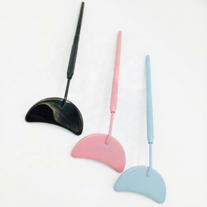 Produit tendance : 3 couleurs différentes avec revêtement en poudre / Miroir en forme de lune et extension de cils avec poignée diamantée - Product Image 2
