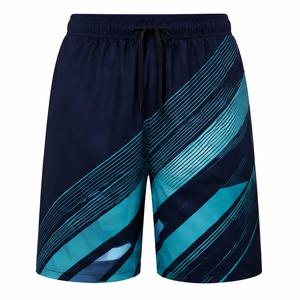 Vente directe usine – Nouveaux shorts de sport pour hommes de haute qualité, respirants, 100 % polyester, avec cordon de serrage, en tissu tricoté 120g - Product Image 1