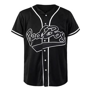 Camiseta de Béisbol Personalizada para Equipos, OEM, 100% Poliéster, Transpirable, de Secado Rápido, Manga Corta, Estampada, Tallas Grandes, Fabricante de Ropa Deportiva - Product Image 1