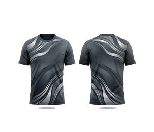 Personalized Sublimation Printed Men's Unisex Short Sleeve <b>T</b>-<b>Shirt</b> with Quick Dry Feature 180g 100% <b>Polyester</b> Jersey Fabric - Product Image 4