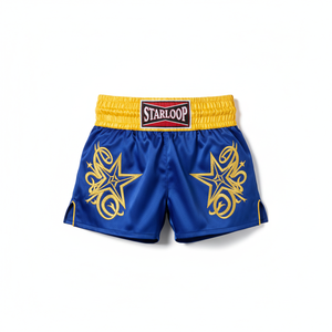 Pantalones Cortos de Boxeo Cómodos de Alta Calidad, Diseña Tu Propio Logotipo, Pantalones Cortos de Boxeo Bordados Totalmente Personalizados - Product Image 1