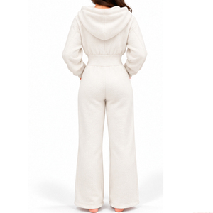 Combinaison en polaire pour femmes EAZWEARS, style streetwear moderne, services de fabrication en gros pour marques privées, production de vêtements de mode en gros - Product Image 5