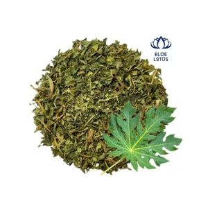 ใบมะละกอแห้งคุณภาพสูง ผ่านการแปรรูปอย่างสะอาด กลิ่นหอมเข้มข้น เหมาะสำหรับชงชาและบดเป็นผง ช่วยเพิ่มรสชาติ - Product Image 1