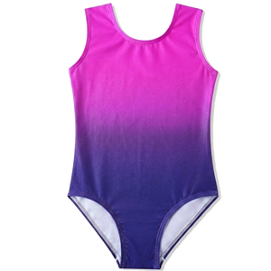 Ensembles de performance de gymnastique et de ballet pour filles, justaucorps imprimés pour adultes, combinaisons d'entraînement en polyester à manches courtes – Vente en gros - Product Image 2