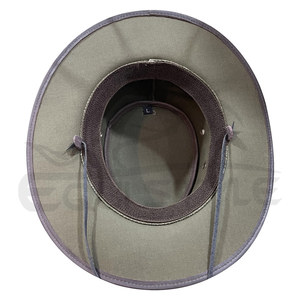 Cotton Safari Hats Breathable Lightweight Quick Dry Summer Casual Outdoor Travel Sun Protection Custom Design Trekking Hats - Product Image 3