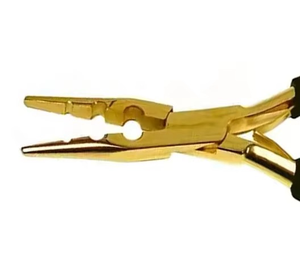 Alicates profesionales para extensiones de cabello, herramienta de extensión de acero inoxidable para instalación, extracción y uso en salón de belleza - Product Image 5
