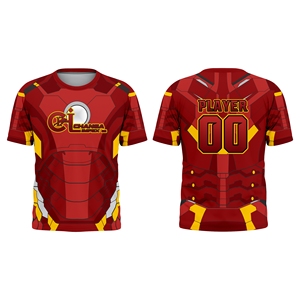 ชุดยูนิฟอร์มซอฟต์บอลรุ่นเอลีท ดีไซน์ไอรอนแมน เสื้อเจอร์ซีย์แบบซับลิเมชั่น กางเกงน้ำหนักเบา ระบายอากาศได้ดี แห้งเร็ว ผลิตจากโพลีเอสเตอร์ 100% สำหรับทุกเพศ - Product Image 3