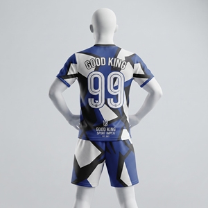 Conjunto de Camiseta y Pantalones Cortos de Fútbol Personalizados para Hombre, Uniforme de Fútbol Sublimado, Ropa Deportiva, Kit de Equipo, Fabricante OEM, Good King Sport Impex Pro - Product Image 2