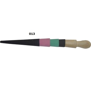 Coquille d'émeri (lot de 6) Grains assortis avec cône en bois excellent outil pour polir l'intérieur des anneaux de toutes tailles et fournit - Product Image 2