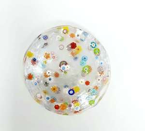 Sous-verre en verre mosaïque classique peint à la main, résistant à la chaleur et antidérapant pour la décoration de la maison, les bars et les cafés - Product Image 3