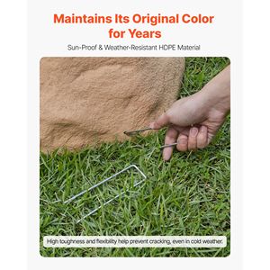 Copertura per Pompa da Esterno in Finta Roccia con Texture Naturale Realistica, Leggera e Resistente alle Intemperie in Poliresina, Copertura Artistica in Finta Roccia - Product Image 5