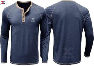 Camisetas al por mayor para hombre, manga corta, precio OEM, de tejido de punto sólido de secado rápido que absorbe la humedad, para eventos de club. - Product Image 5