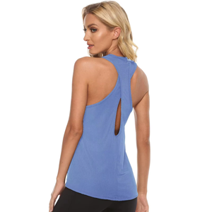 Premium Quality <b>Low</b> Price Women Solid Color Knitted Sleeveless Tank <b>Top</b> Scoop Neck Breathable Casual Workout Wear - Product Image 6