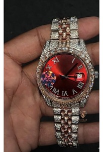 Reloj de Diamantes Moissanite de Primera Calidad con Brillo Hip Hop y Lujo, Disponible para la Venta - Product Image 3