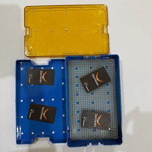 Dentavex Double Layer Sterilization Tray Sterilization Box with <b>Silicone</b> <b>Mat</b> Sterilization Kit for Surgical Instruments ISO - Product Image 2