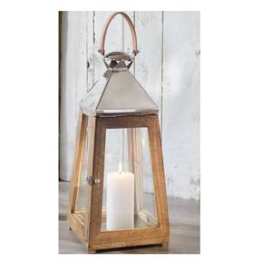 Farol de Vela Colgante para Decoración de Balcón de Casa u Hotel, Tamaño Personalizado, Farol de Vela de Madera Único y de Última Tendencia - Product Image 1