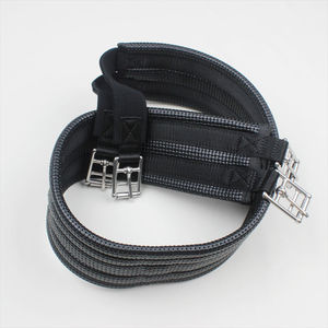 Sangle anatomique en cuir italien de qualité supérieure, durable, avec boucles en acier inoxydable, personnalisable, de haute qualité, Horsekraft - Product Image 5