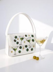 Sac à bandoulière en verre perlé floral fait main, sac à main brodé pour femme, pochette de créateur, vente en gros OEM ODM - Product Image 5