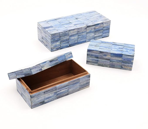 Boîtes à bijoux modernes en os incrusté, écologiques, polies, personnalisées, durables et élégantes FAIZA CRAFT FC-3240 - Product Image 6