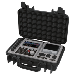 Indicateur de charge d'essieu filaire avec écran TFT LCD haute résolution, sauvegarde des données USB et conception légère et portable - Product Image 4