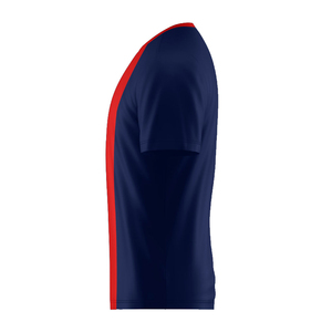 Maillot de football de qualité supérieure, logo d'équipe personnalisable, respirant, manches courtes, évacuation de l'humidité, pour match et entraînement - Product Image 3