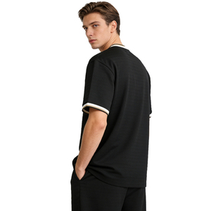 T-shirts imprimés décontractés pour hommes de haute qualité en gros, 100 % coton respirant, imprimés par transfert thermique - Product Image 2