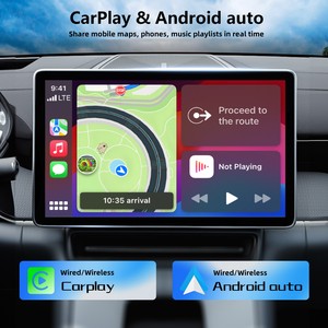 ZESTECH-Radio multimedia con navegación GPS/AM/FM/Bluetooth, Radio con pantalla dividida, pantalla táctil universal 2K, Android 13, 2K - Product Image 5