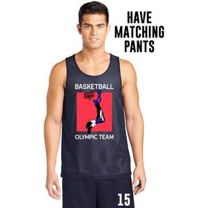 2025 Hombres St500 Impresión personalizada Logo Imagen Textos Malla Camisetas sin mangas reversibles - Product Image 4