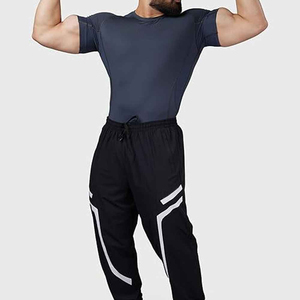 <b>Compression</b> <b>Shirt</b> For Men Quick Dry Fabric Manufacturer Men <b>Compression</b> Tee <b>Custom</b> <b>Design</b> Gym Wear Supplier Mens - Product Image 3