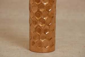 Bouteille d'eau marocaine en laiton faite à la main – Bouteille écologique non toxique et durable – Cadeau et décoration d'intérieur en cuivre pur - Product Image 4